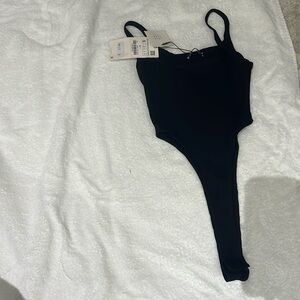 Zara open sides bodysuit
